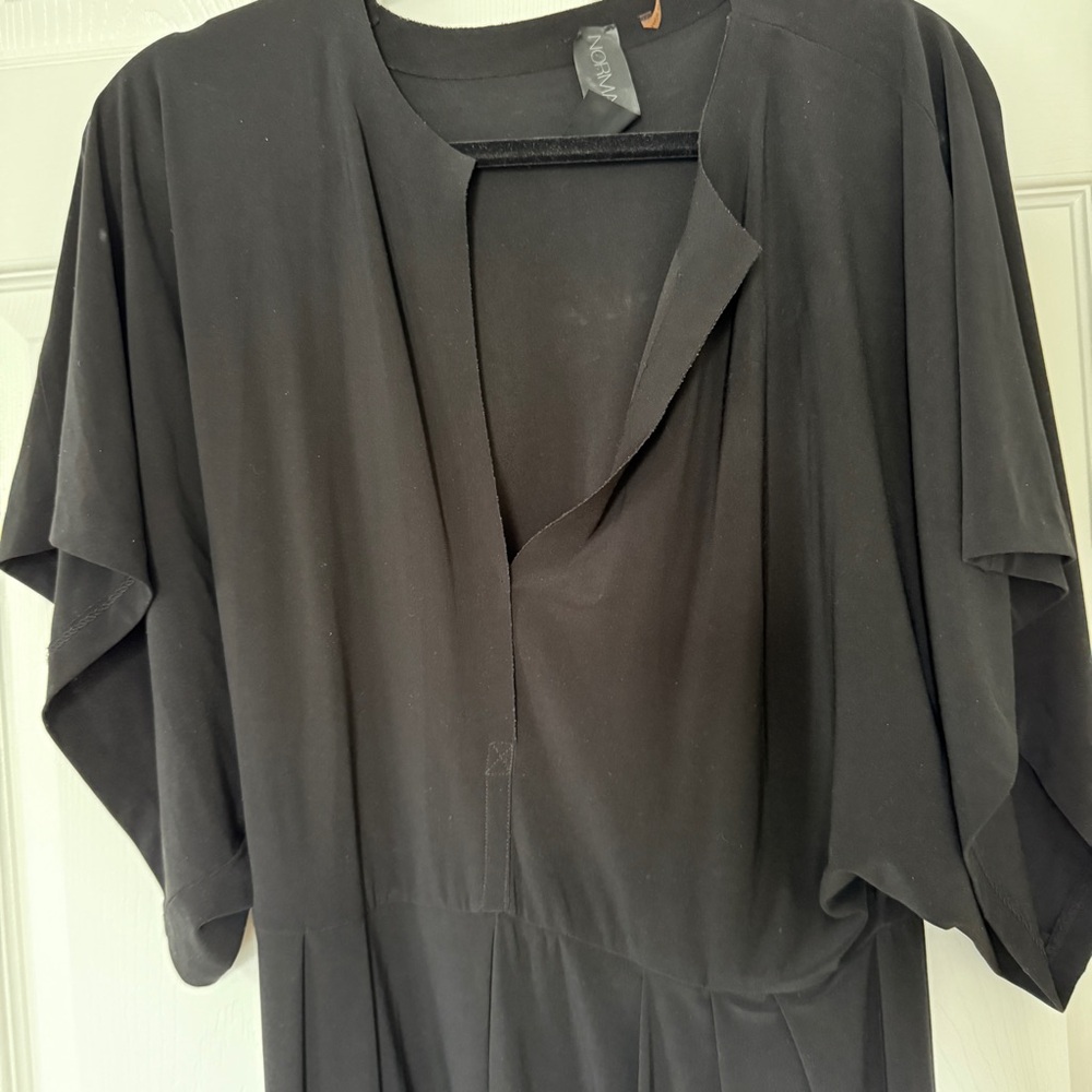 Norma Kamali black jumpsuit medium - Picture 6 of 9